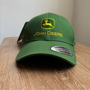 John Deere Green Low Profile Cap